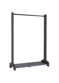 Vcm Mid.you Garderobenständer , Anthrazit , Metall, Holzwerkstoff , 89x128x35 cm , standfeste Füße , Kleinmöbel