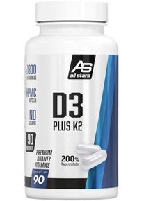 ALL-STARS All Stars Vitamin D3 + K2, 90 Kapseln
