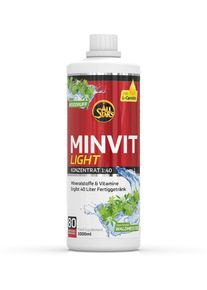 ALL-STARS All Stars Minvit Light + L-Carnitin, 1L Flasche, Waldmeister