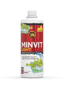 ALL-STARS All Stars Minvit Light + L-Carnitin, 1L Flasche, Kiwi-Stachelbeere