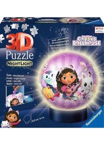 Gabby's Dollhouse Night Light 72 pcs 3D Puzzle 3D Puzzle