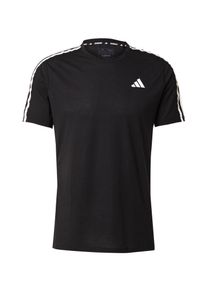 adidas Performance, Mænd, Funktionsskjorte 'Own The Run', Sort / Hvid, Størrelse XXL