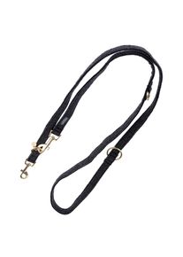 Nomad Tales Calma Halsband, Ebony.- Bijpassende riem (zwart): 200 cm lang, 20 mm breed