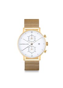 Kapten & Son Kapten & Son Watch Chrono Gold Mesh