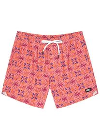 PICTURE Piau 15 Printed Boardshorts Boardshort Heren (XL |rood/roze)