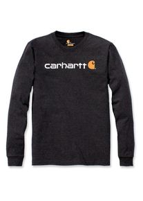 Carhartt Core Logo L/S Longsleeve Men (L, black)