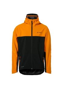 Vaude Moab Rain Jacket Cycling jacket Men (XXL, black/orange)