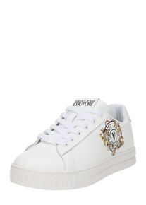 Versace Jeans Couture Dames Sneakers laag 'FONDO COURT 88' geel / zwart / wit 36