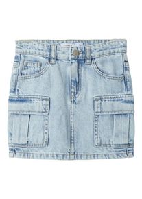 name it Spódnica dla dziewczynek niebieski denim Rozmiar 134