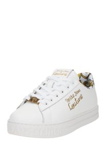 Versace Jeans Couture Dames Sneakers laag 'FONDO COURT 88' bruin / mosterd / wit 36