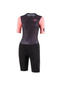 Nalini Women's Fast Suit Cycling skinsuit Women (L, black/grey)