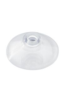 100 Mushroom suction cups 30 mm | 11 mm, soft PVC, transparent