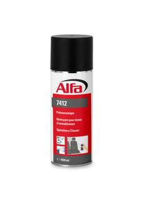 12x ALFA Nettoyant pour textile | 400 ml | Mousse nettoyante tissu voiture, contre les salissures tenaces, parfum agréable, effet protecteur
