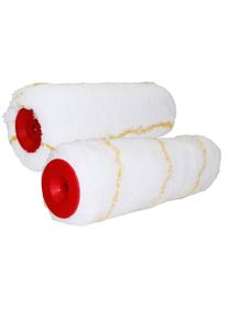 60x ALFA Rouleau de peintre | 25 cm | Rouleau de peintre 100% polyamide et fibres or, pose régulière sans peluches, n'éclabousse pas, longévité