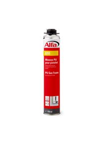 1x ALFA Mousse expansive polyuréthane | 500ml | Mousse PU mono-composant pour pistolet | excellente isolation acoustique, durcissement par l'humidité