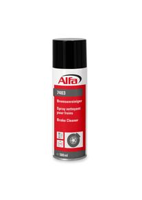 48x ALFA Nettoyant frein | 500 ml | Nettoyant frein puissant, sans résidus, enlève les graisses, les huiles et les résines, très fort
