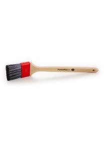 48x ALFA Pinceau de façade coudé | 70 mm | Pinceau de façade coudé pour tous les vernis à base d'eau ou de solvant, pas de perte de poils