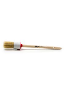 30x ALFA Pinceau à rechampir | Épaisseur 25 mm | Pinceau à rechampir à usage unique, robuste, pour peintures et laques à base d'eau ou de solvants