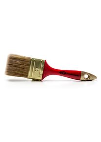120x ALFA Brosse à laquer intensité 6 | 30mm | Brosse plate queue de morue «LASURLine» | pinceau virole métallique, pour lasures, forme très stable