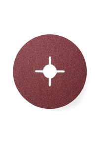 50x ALFA Disque abrasif | 125 mm - Grainage 40 | Disque agressif en fibre alumine vulcanisée, travail rapide, meulage fin et régulier, peu