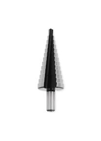 3x ALFA Fraises étagées hélicoïdales HSS | Ø 6 - 30 mm x 2 mm | À 2 tranchants | rainuré droit, précises pour trous cylindriques alternés, en acier