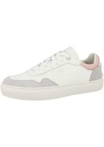 Pepe Jeans Sneaker 'Camden Collar' Damen hellgrau / puder / weiß Größe 40