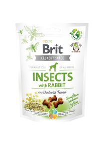 Brit Care Crunchy Cracker, insectes, lapin, fenouil.- 200 g