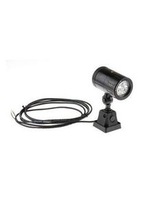 Waldmann LED Machine Light, 24 V, 3 x 6 W, Rigid Arm with Adjustable Head, 85mm Arm Length - 112459004-00082950