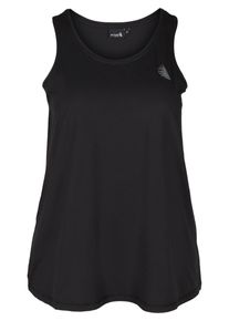 Active By Zizzi Sport top Női fekete / feh&eacute;r , M&eacute;ret XL