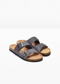 Toffla - grå - storlek 40 - bonprix