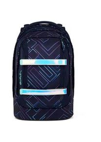 Satch pack Schulrucksack -Kollektionen 2025 Purple Laser *reflective style