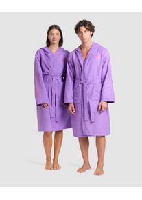 arena Bathrobe - Unisex - violet-calypso coral - Size: XS - arena Zeal Robe