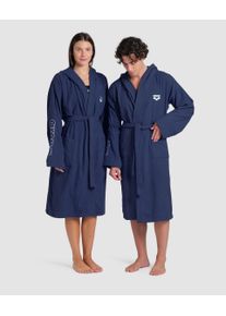 arena Bathrobe - Unisex - navy-white - Size: XS - arena Zeppelin Light Robe