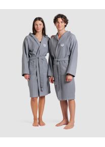 arena Bathrobe - Unisex - Sea Foam-white - Size: XXL - arena Losange Robe