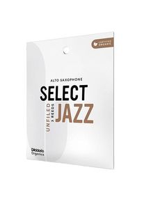 D'Addario D'Addario Organic Select Jazz Unfiled Alto Sax 3-Pack 2S Anches
