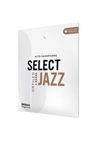 D'Addario D'Addario Organic Select Jazz Unfiled Alto Sax 3-Pack 3H Anches