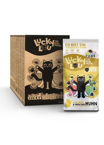 Lucky Lou Adult Gevogelte & Kip Droogvoer katten.- voordeelverpakking: 2 x 9 kg