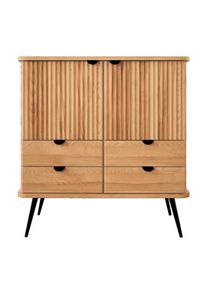 allnatura Highboard "Ondas" | Wildeiche | 100% ökologisch