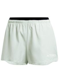 adidas terrex Womens Multi Light Shorts Hardloopshort Dames (XL - Length: 5'' |grijs/wit)