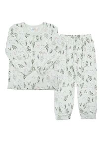 Joha Kids 52143 Pyjamas Ondergoed Kinderen (120 |wit/grijs)