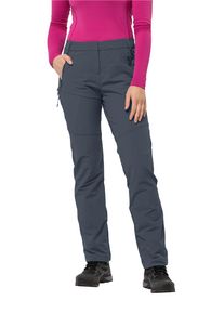 Jack Wolfskin Długie spodnie damskie Glastal Winter Pants Women 36L graphite / cool grey