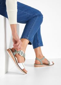 Sandales Rieker - vert - taille 36 - bonprix