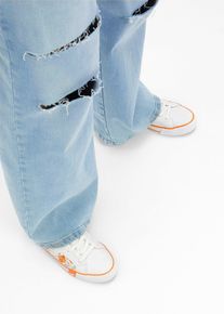 Sneakers Mustang à broderies - blanc - taille 37 - bonprix