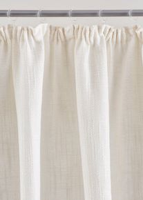 Rideau opaque texturé (1 pce) - jaune - taille 145x130 cm - bonprix