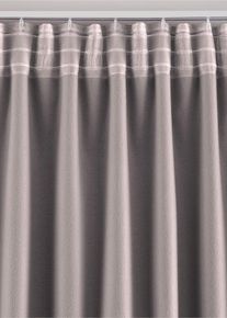 Rideau isolant avec envers en polaire douce aussi en XXL (1 pce) - beige - taille 225x135 cm - polaire - bonprix