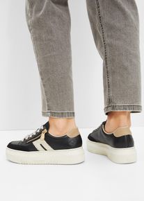 Sneakers à plateforme Rieker en cuir - noir - taille 36 - Cuir lisse - bonprix