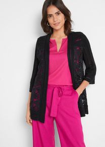Gilet en maille - noir - taille 58/60 (3XL) - bonprix