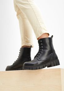 Boots à lacets - noir - taille 36 - Vegan - bonprix