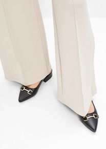 Escarpins slingback - noir - taille 37 - Vegan - bonprix