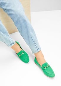 Komfort-loafer, grønn, størrelse 40, bonprix